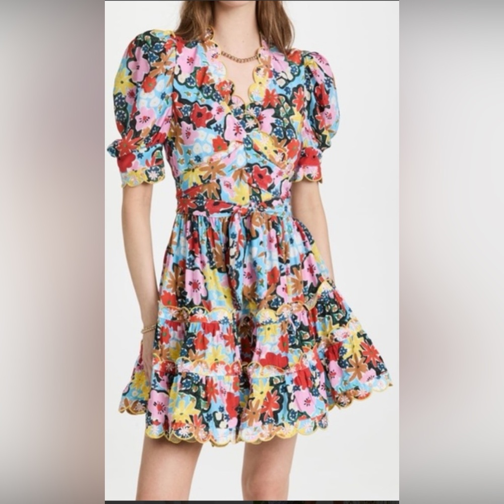 CeliaB Multicolor Floral Mini‎ Dress
